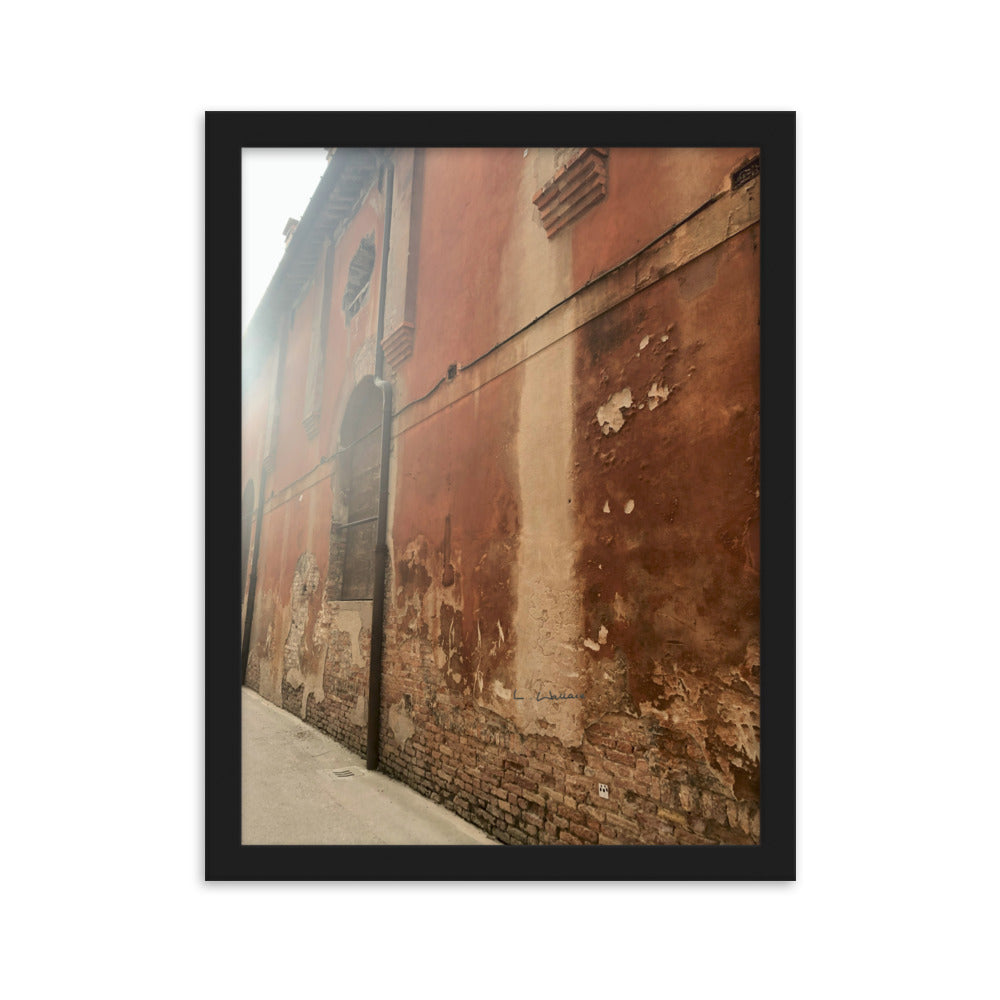 Venice Old 7 framed matte photo