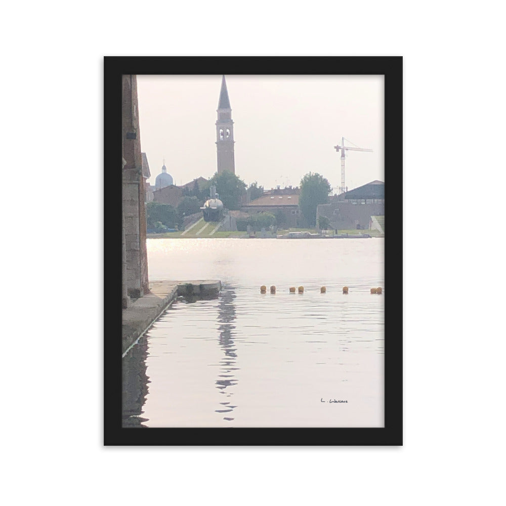 Venice Mauve 2 framed matte photo