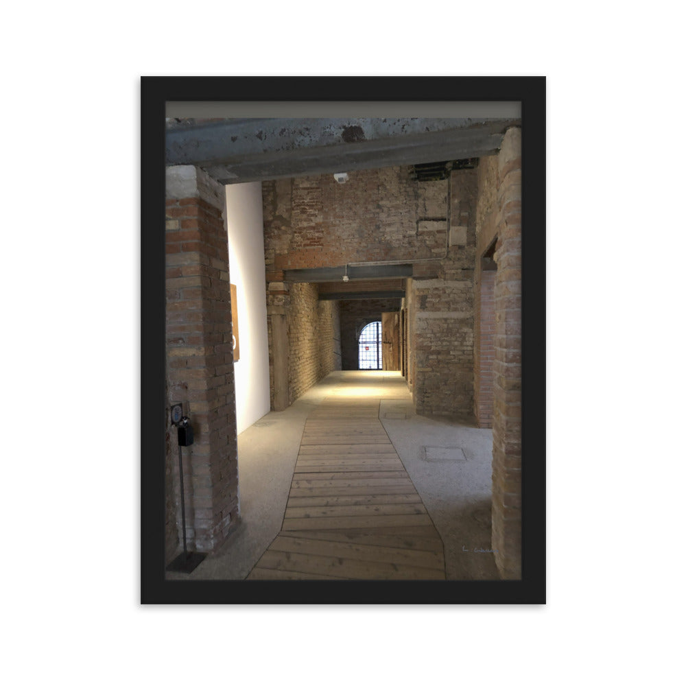 Venice Doors 1 framed matte photo