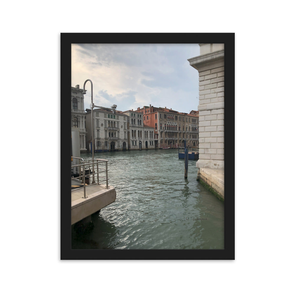Venice Highways 2 framed matte photo