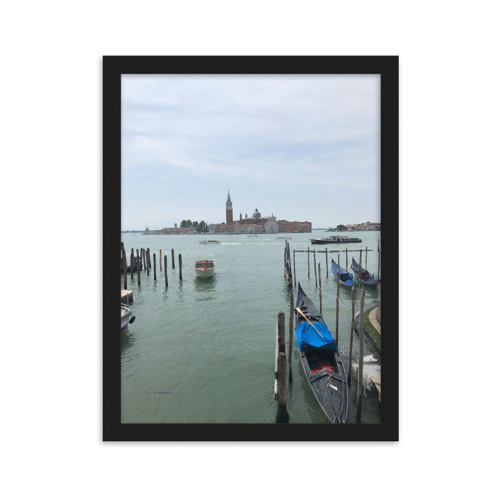 Venice Highways 7 framed matte photo