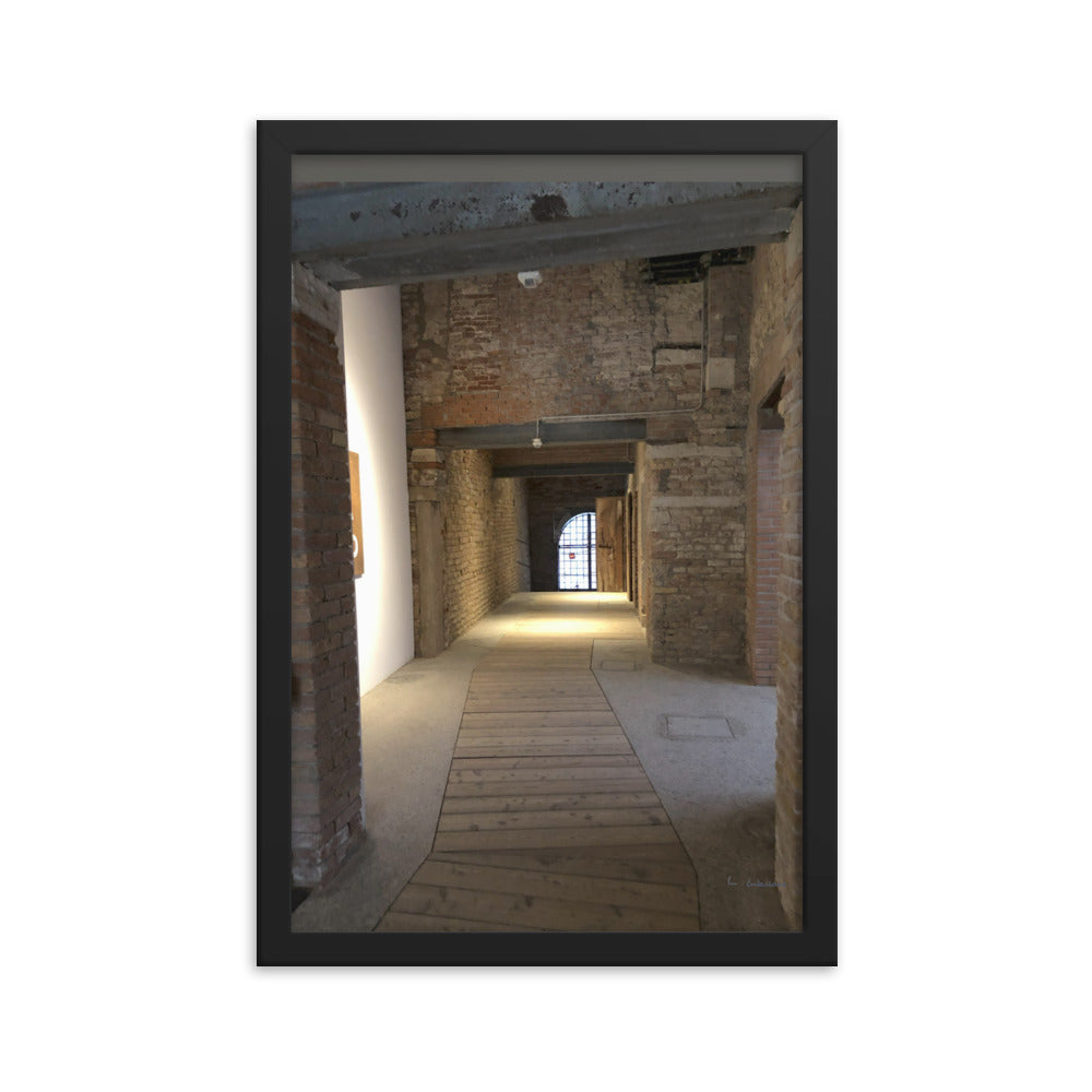 Venice Doors 1 framed matte photo