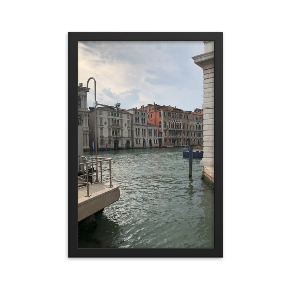 Venice Highways 2 framed matte photo