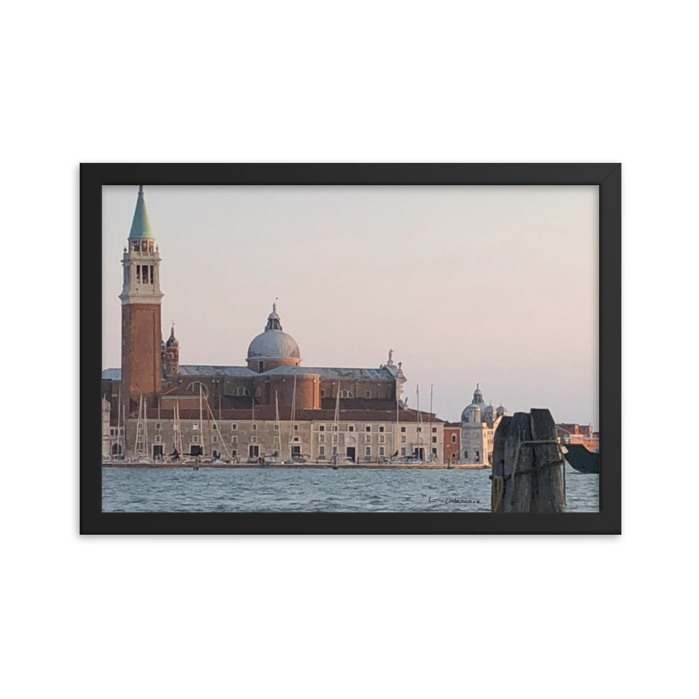 Venice Dusk 11 framed matte photo