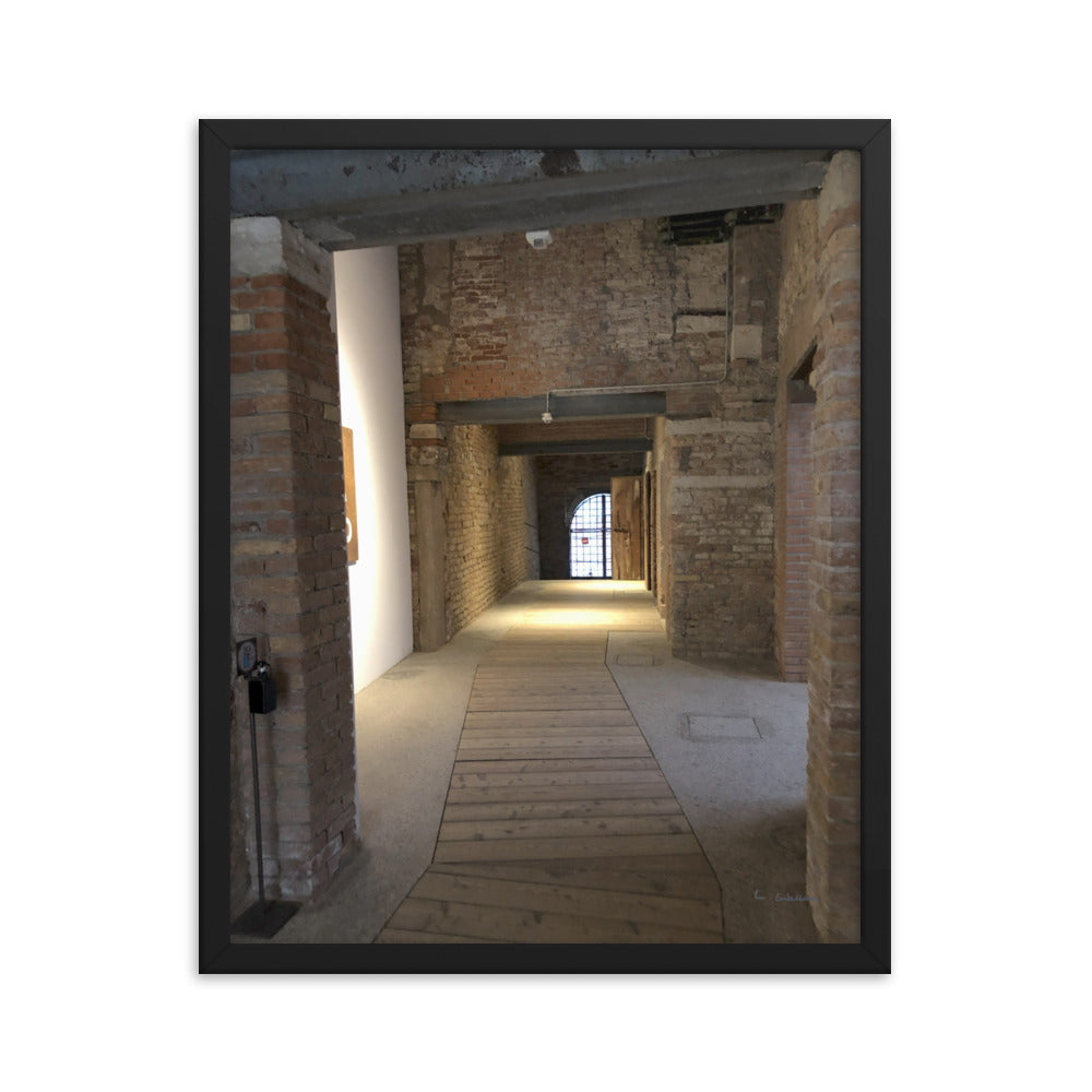 Venice Doors 1 framed matte photo