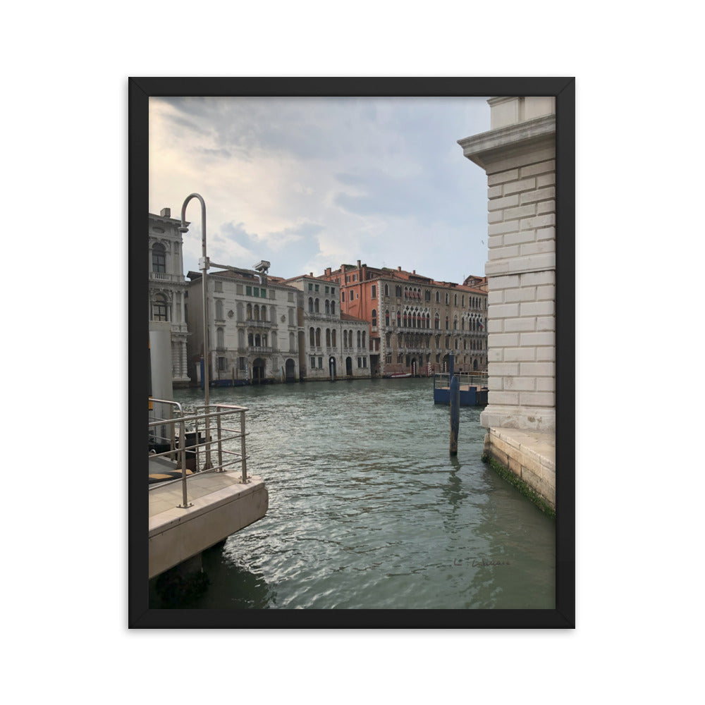 Venice Highways 2 framed matte photo