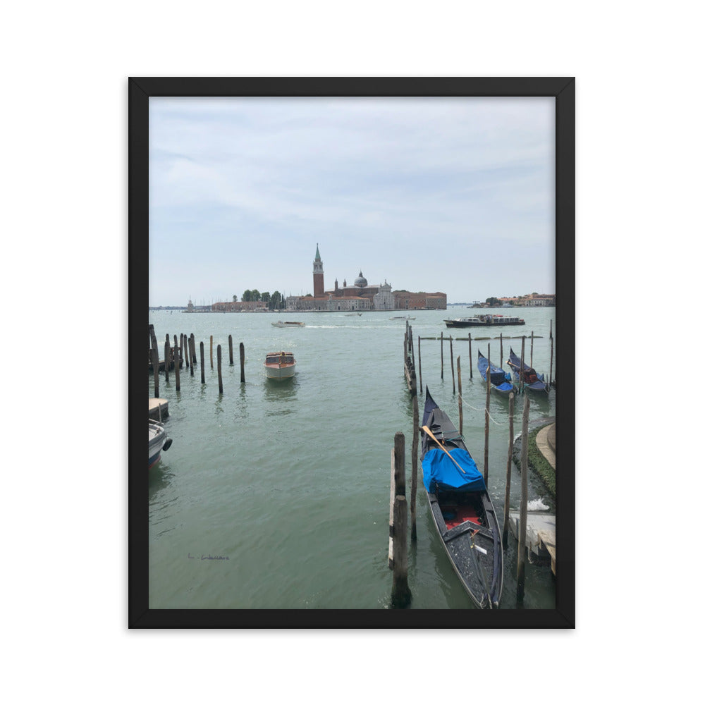 Venice Highways 7 framed matte photo