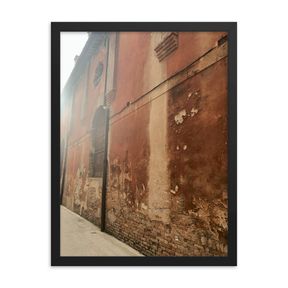 Venice Old 7 framed matte photo