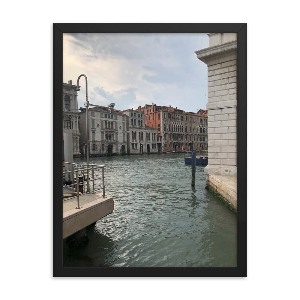 Venice Highways 2 framed matte photo