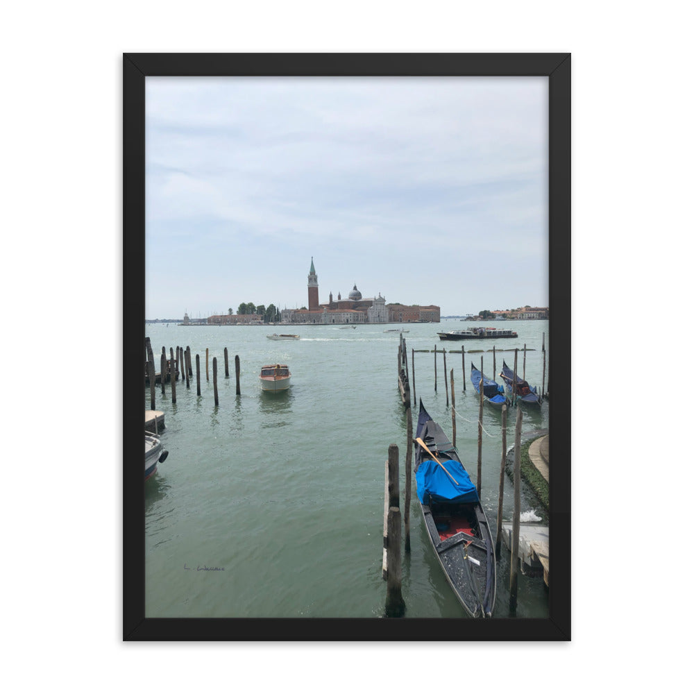 Venice Highways 7 framed matte photo
