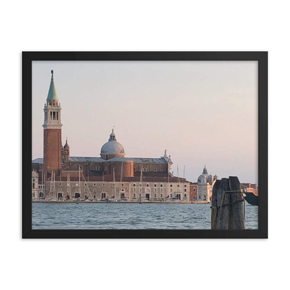 Venice Dusk 11 framed matte photo