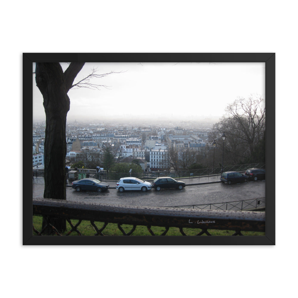 Paris Montmartre 7 framed matte photo