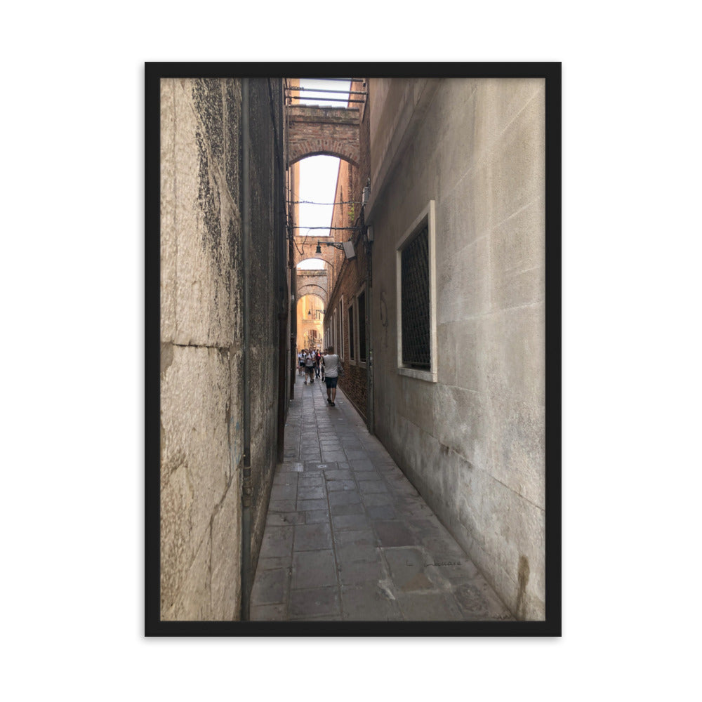 Venice Old 6 framed matte photo