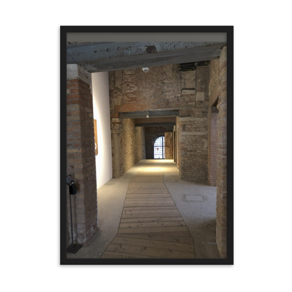Venice Doors 1 framed matte photo