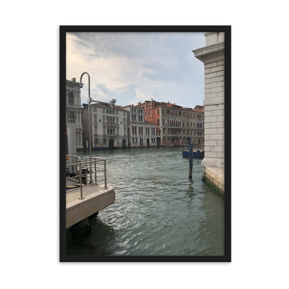 Venice Highways 2 framed matte photo