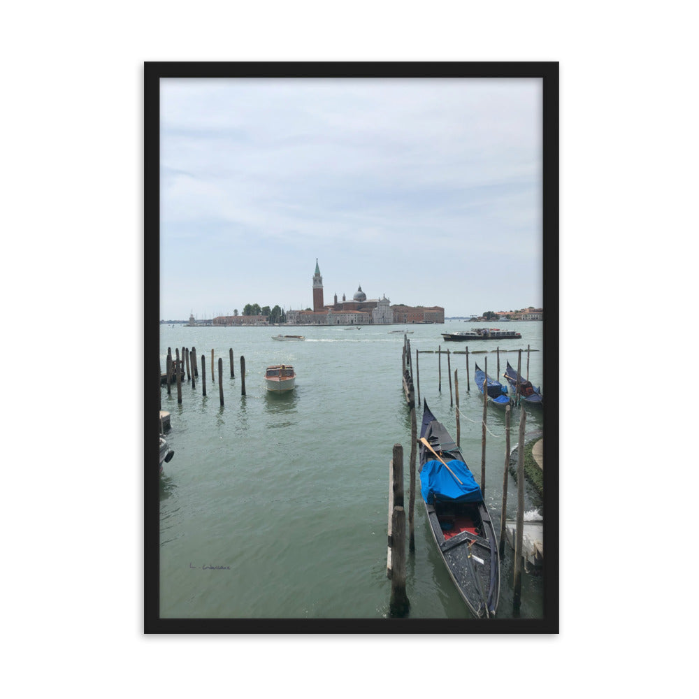 Venice Highways 7 framed matte photo