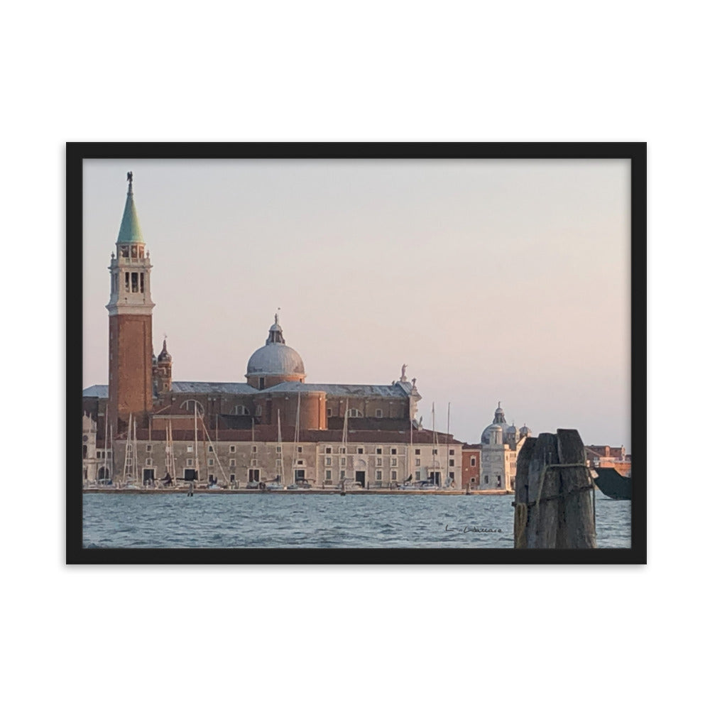 Venice Dusk 11 framed matte photo