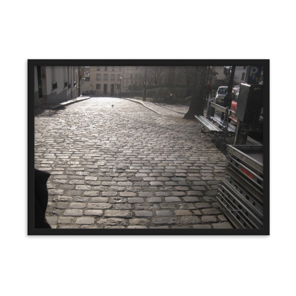 Paris Montmartre 10 framed matte photo