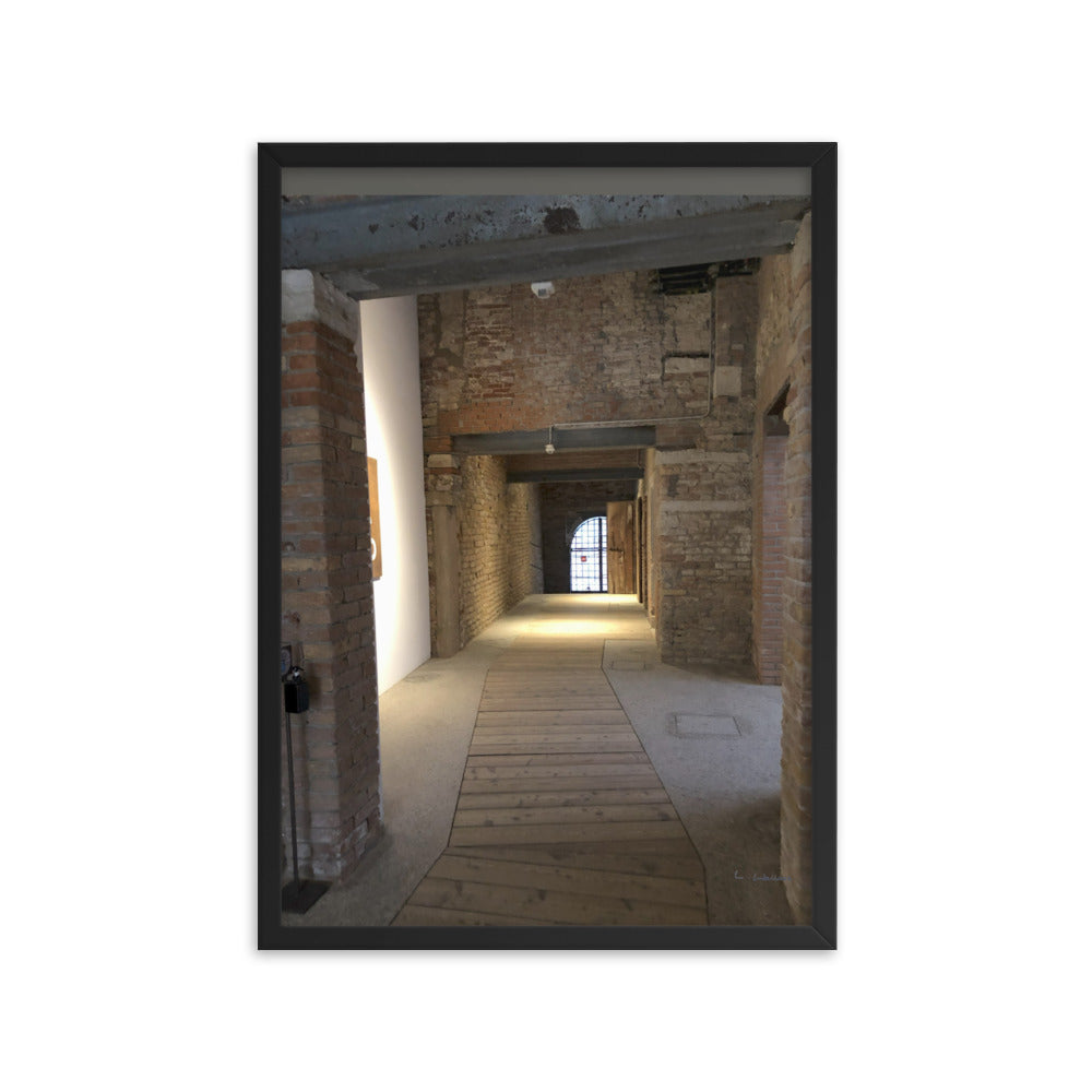 Venice Doors 1 framed matte photo