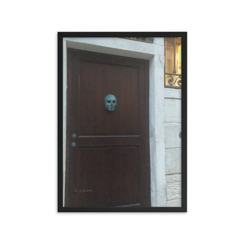 Venice Doors 10 framed matte photo