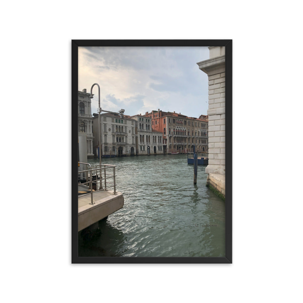 Venice Highways 2 framed matte photo
