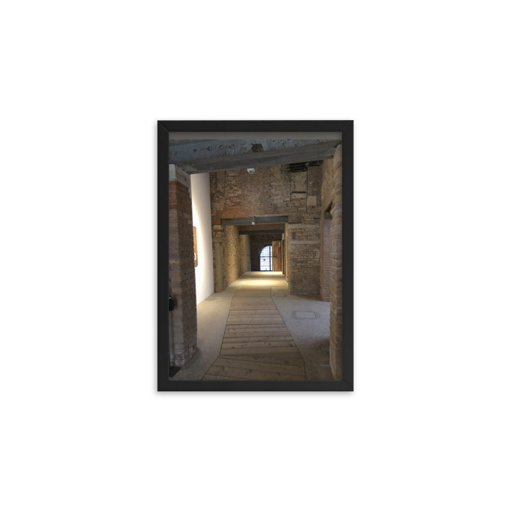 Venice Doors 1 framed matte photo