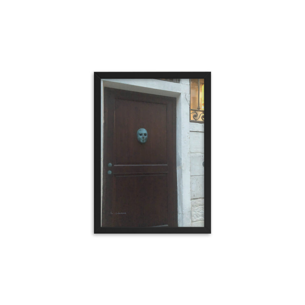 Venice Doors 10 framed matte photo