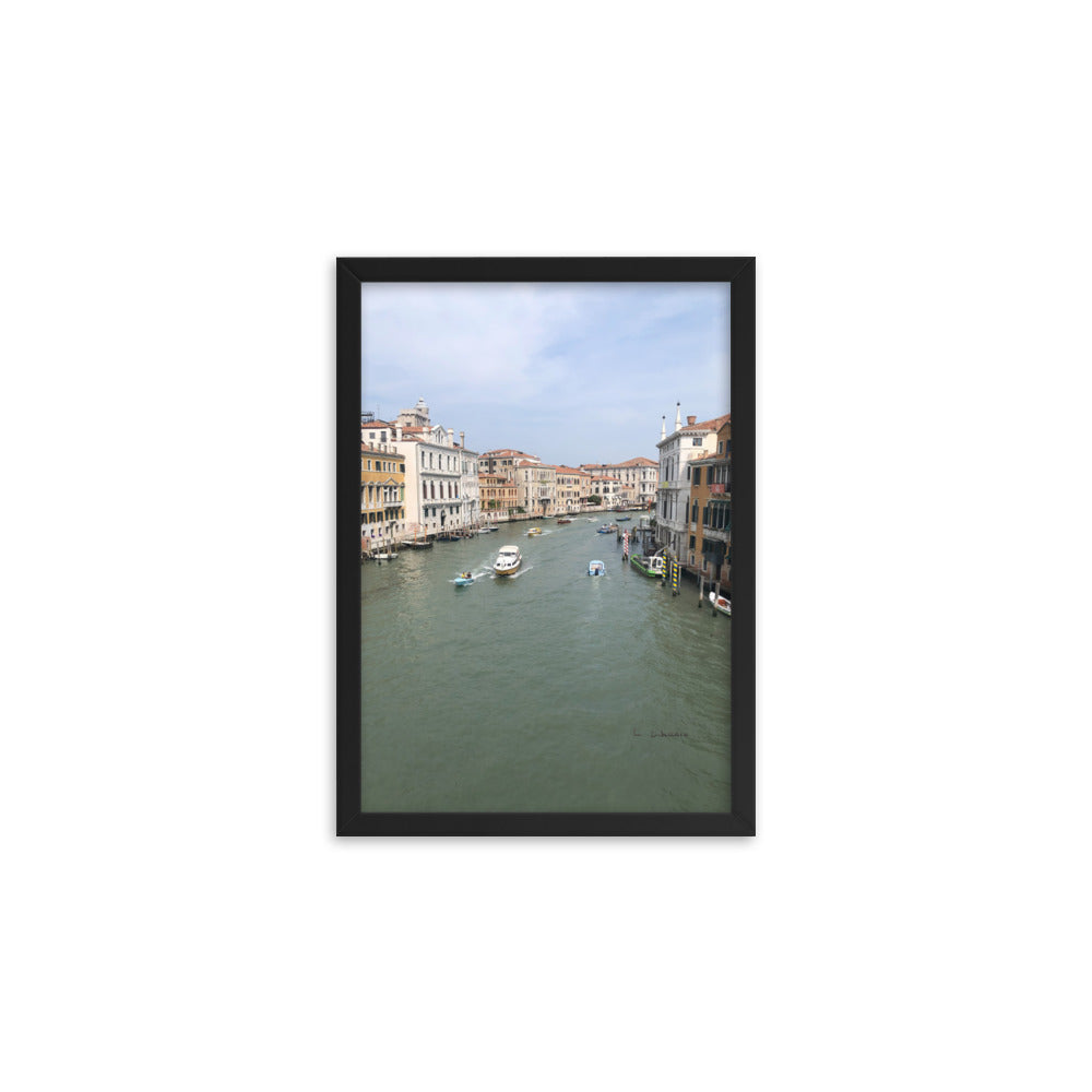 Venice Highways 8 framed matte photo