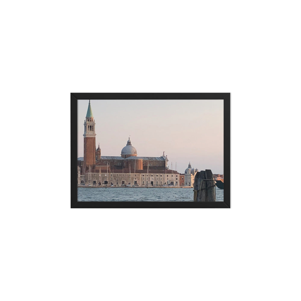 Venice Dusk 11 framed matte photo
