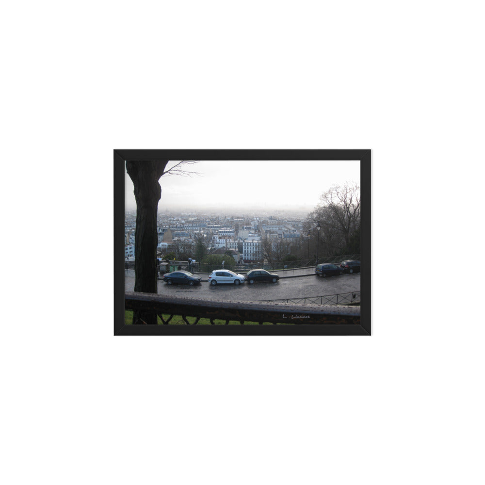 Paris Montmartre 7 framed matte photo