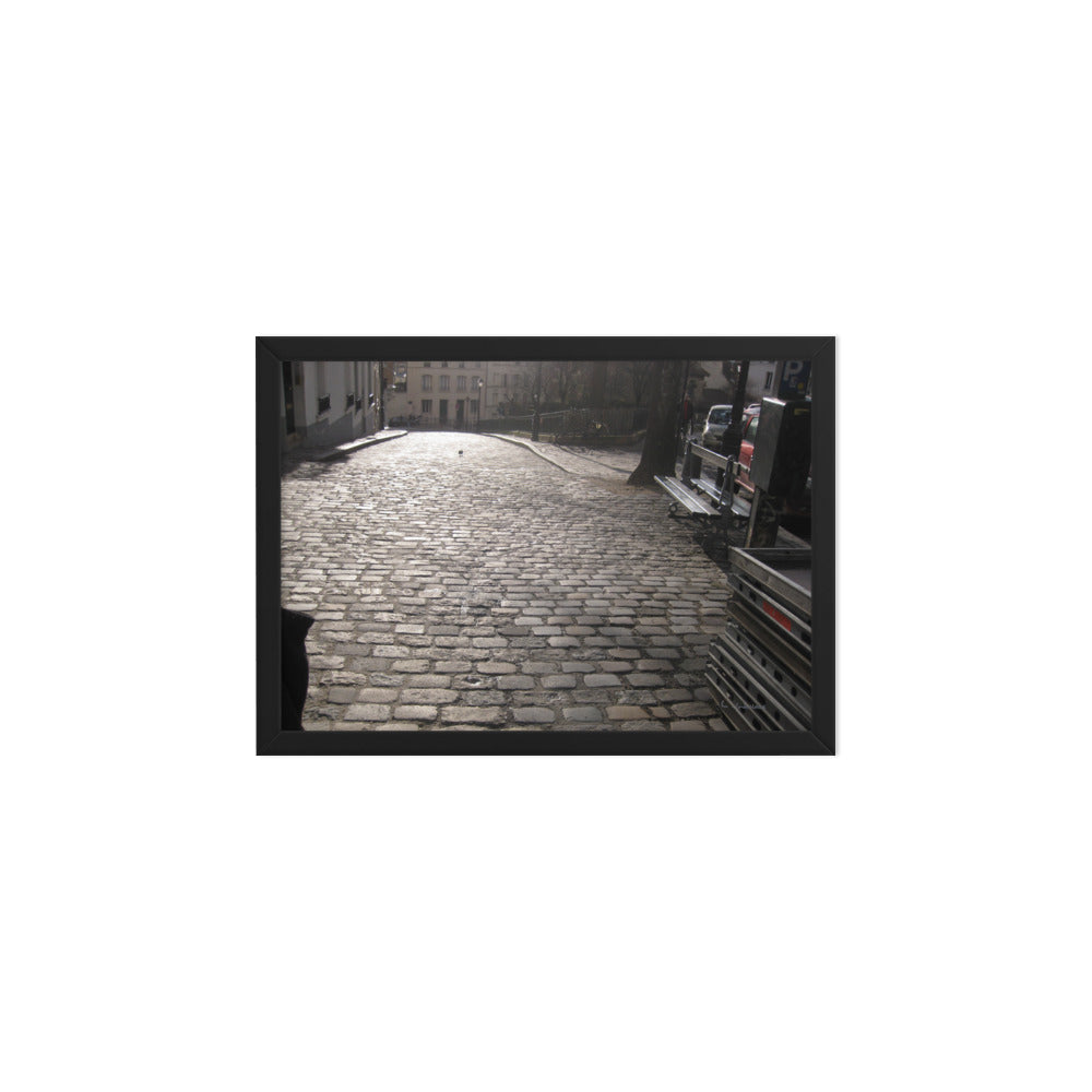 Paris Montmartre 10 framed matte photo