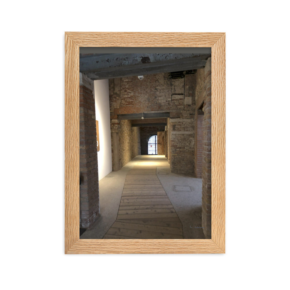 Venice Doors 1 framed matte photo