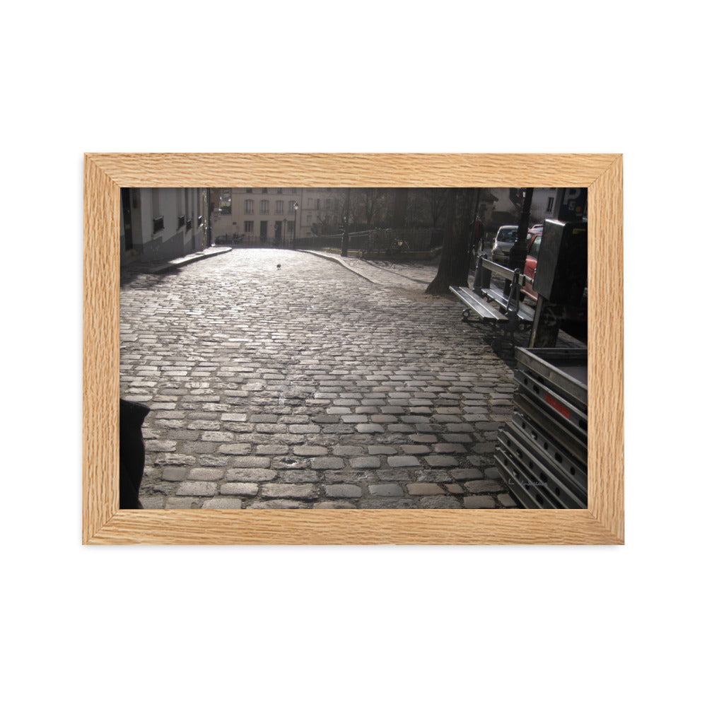 Paris Montmartre 10 framed matte photo