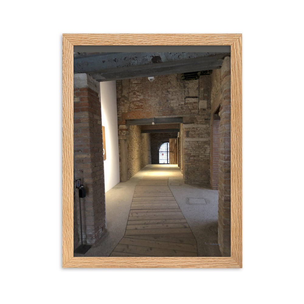 Venice Doors 1 framed matte photo