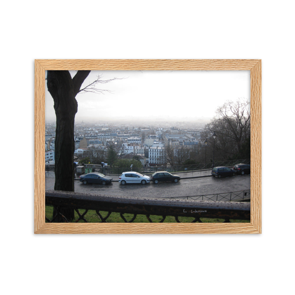Paris Montmartre 7 framed matte photo