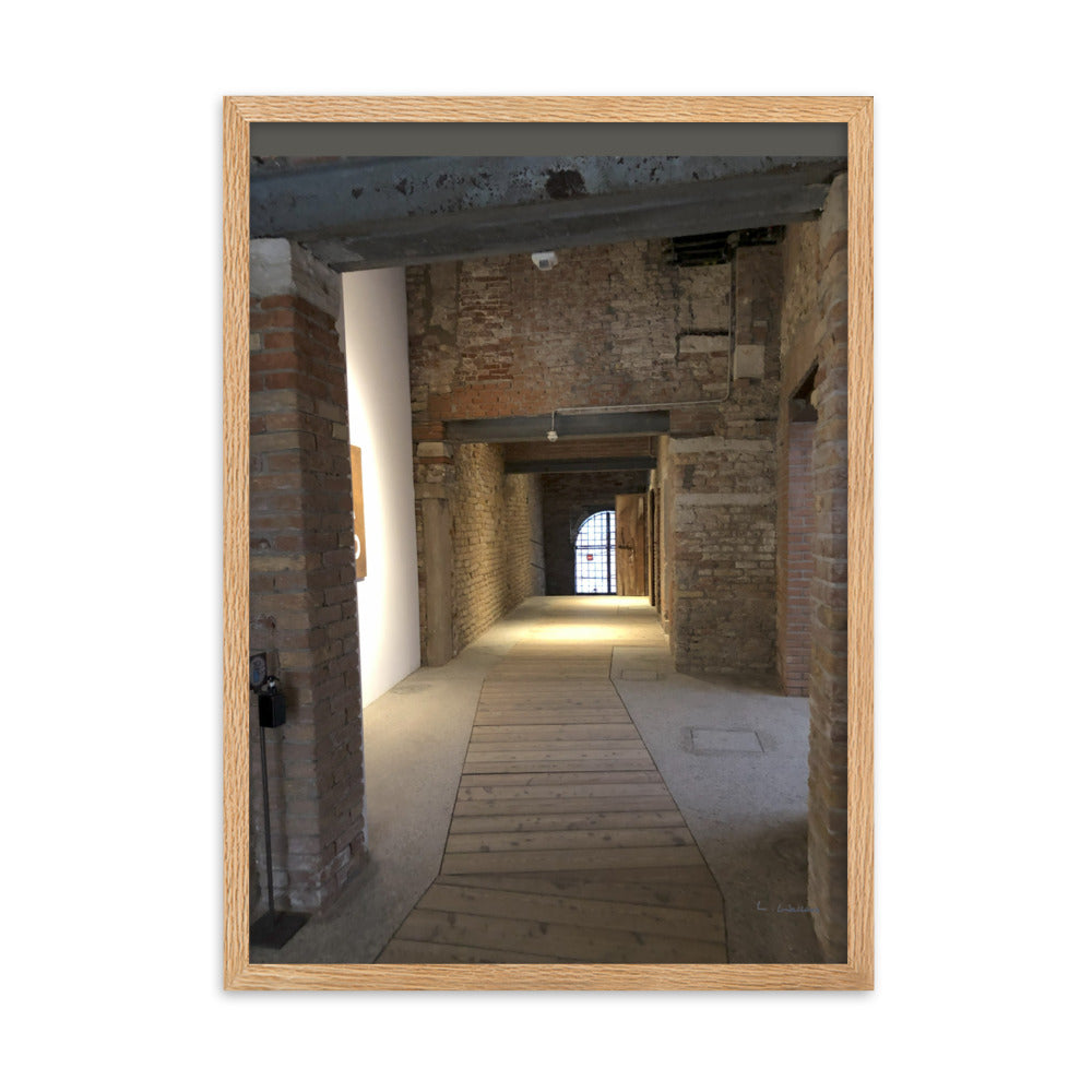 Venice Doors 1 framed matte photo