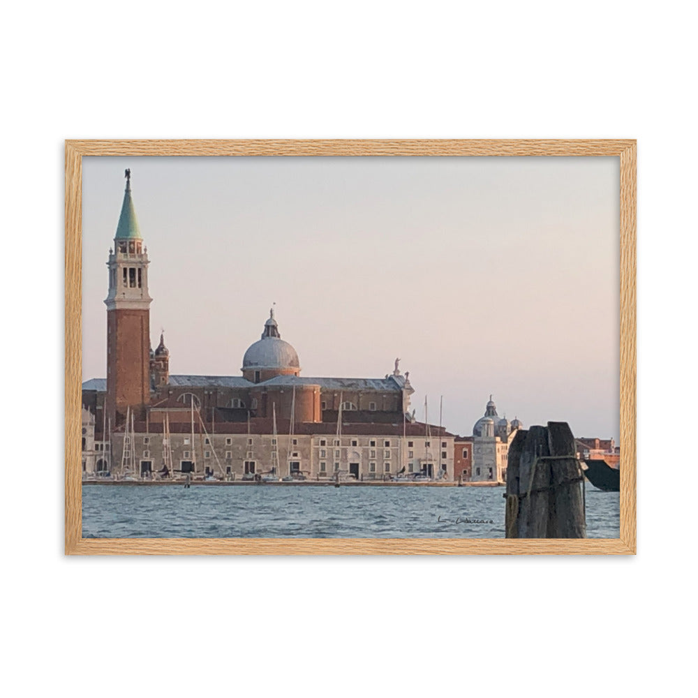 Venice Dusk 11 framed matte photo