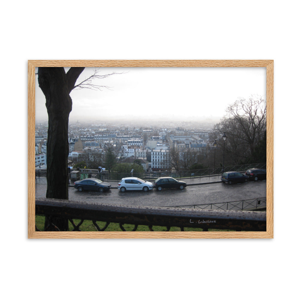Paris Montmartre 7 framed matte photo
