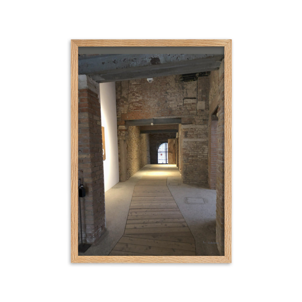Venice Doors 1 framed matte photo