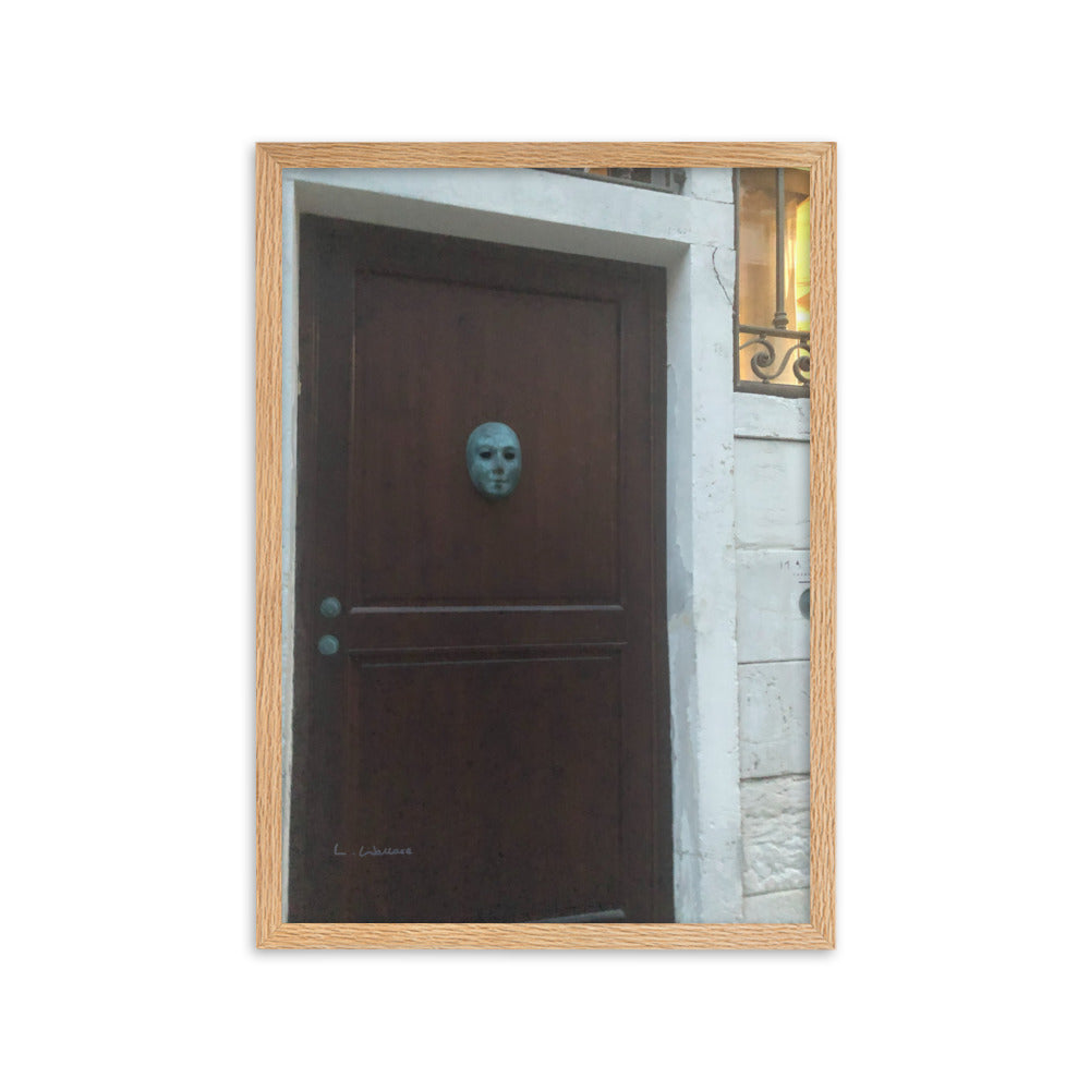 Venice Doors 10 framed matte photo
