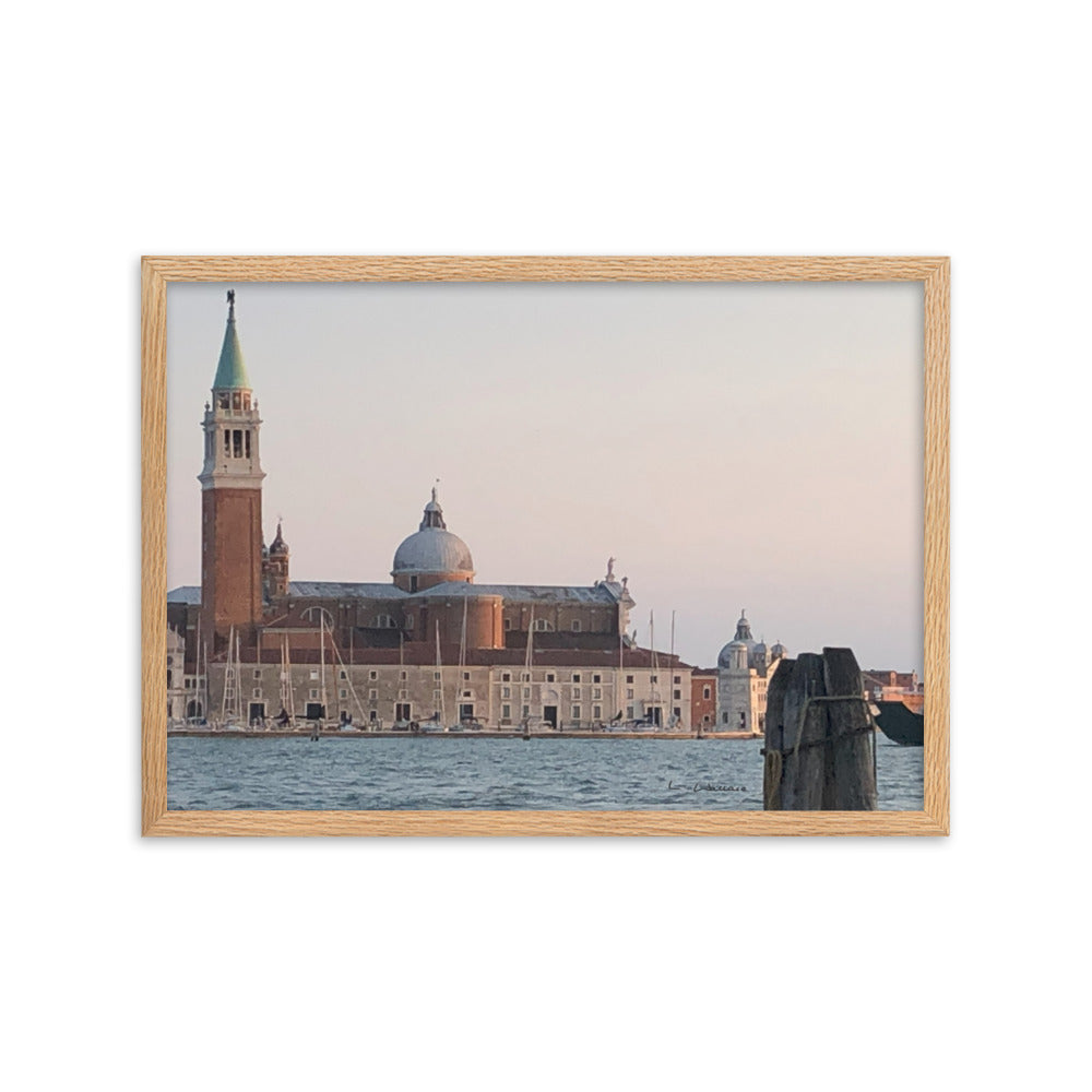 Venice Dusk 11 framed matte photo