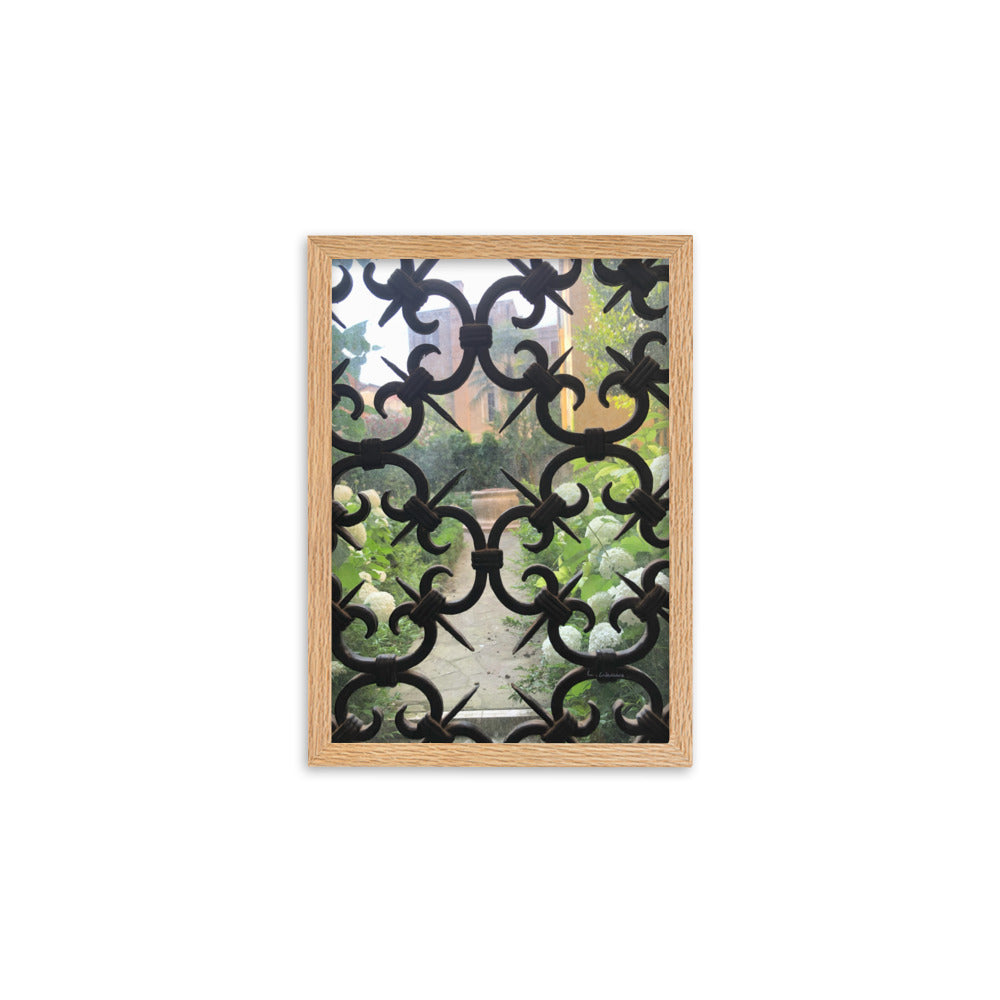 Venice Doors 2 framed matte photo