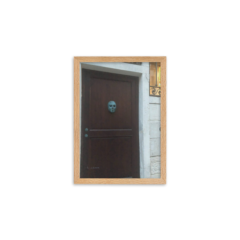 Venice Doors 10 framed matte photo