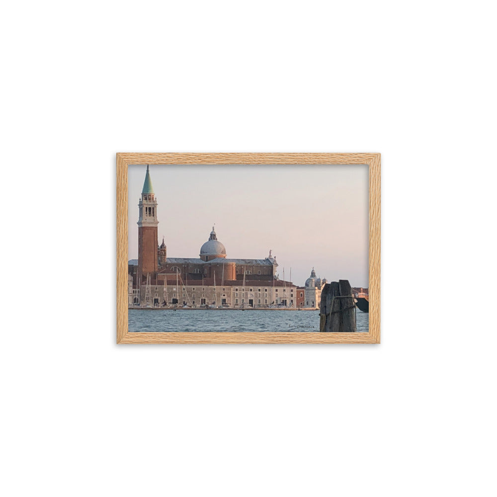Venice Dusk 11 framed matte photo