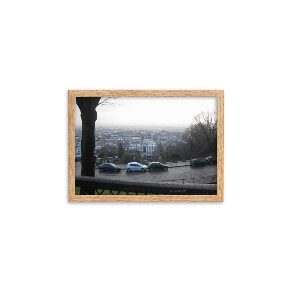 Paris Montmartre 7 framed matte photo