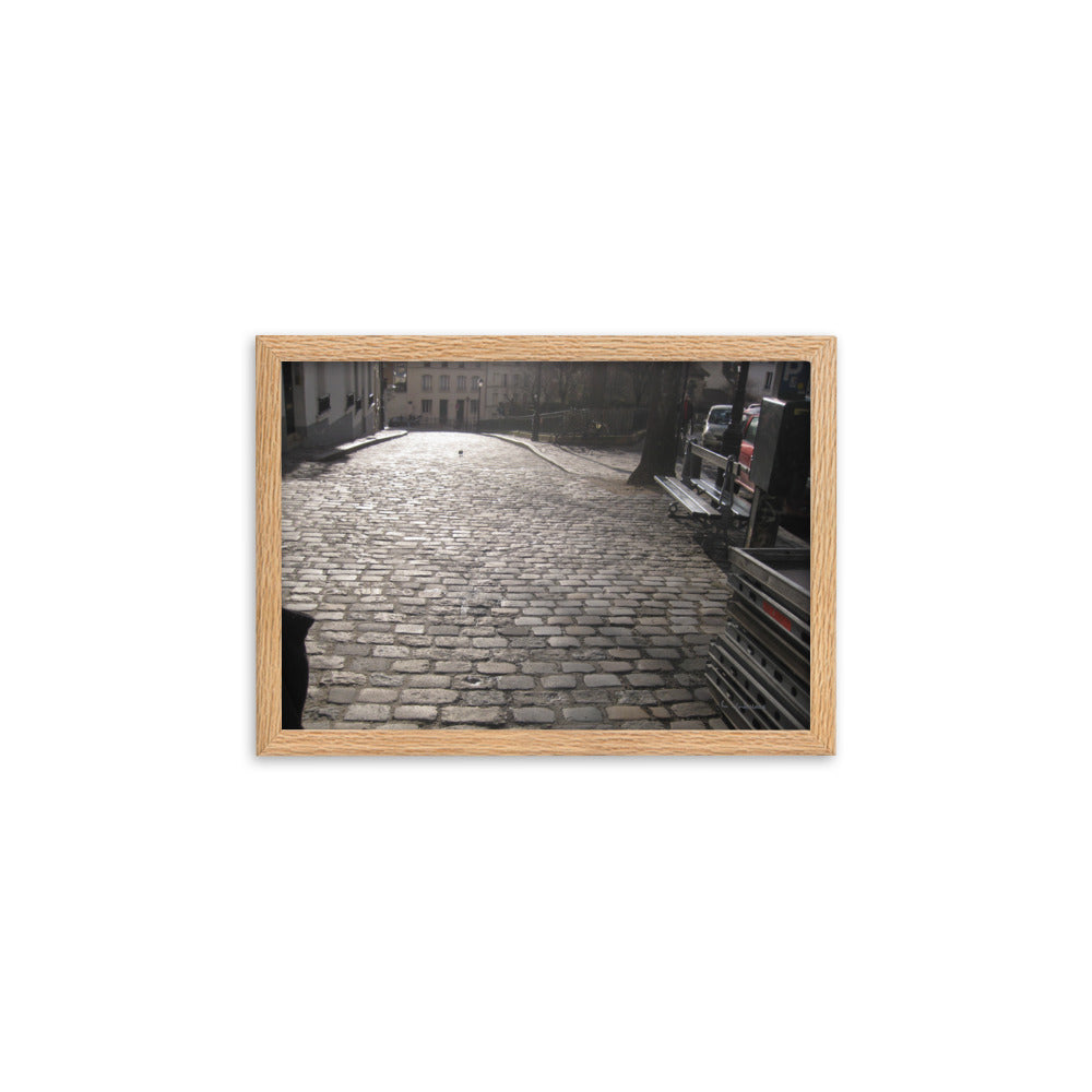 Paris Montmartre 10 framed matte photo