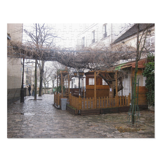 Montmartre Jigsaw Puzzle with Tin