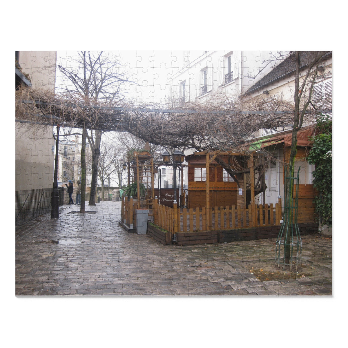 Montmartre Jigsaw Puzzle with Tin