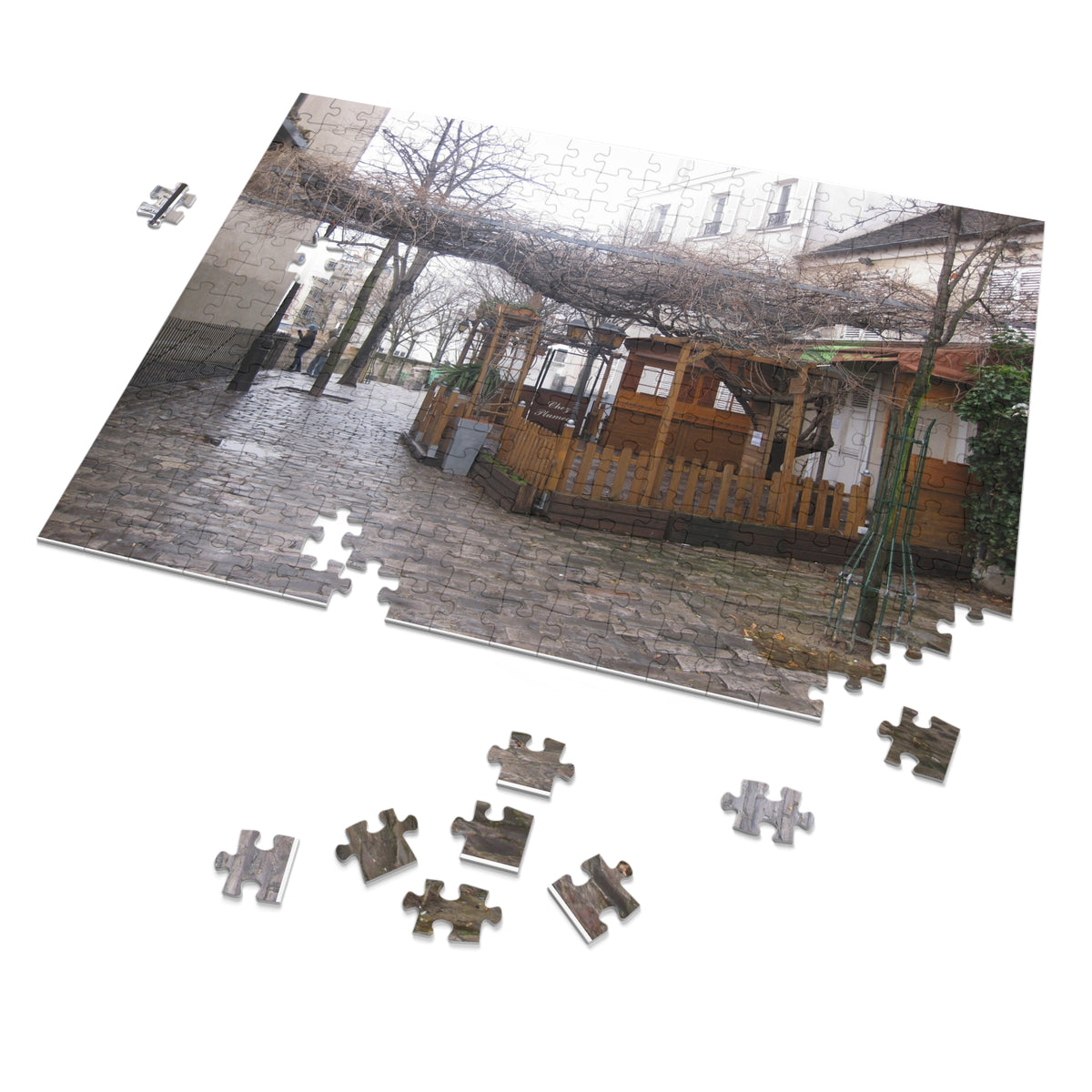 Montmartre Jigsaw Puzzle with Tin