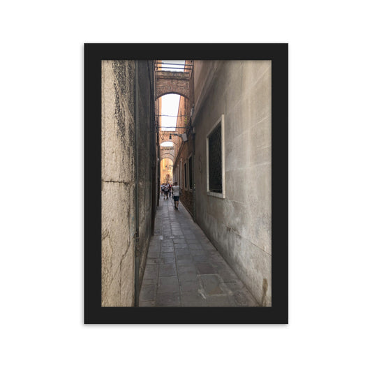 Venice Old 6 framed matte photo